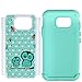 S7 Active Case,Galaxy S7 Active Case, MagicSky [Shock Absorption] Studded Rhinestone Bling Hybrid Dual Layer Armor Defender Protective Case Cover For Samsung Galaxy S7 Active(2016) - Owl
