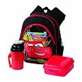United Label - baguni003 - Fourniture Scolaire - Cars 2 - Sac � Dos + Gourde + Bo�te � Go�ter
