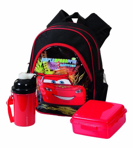 United Labels 0109414 - Cars 2, Set per l'asilo, 3 pezzi