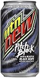 UPC 012000684548 product image for Mountain Dew Pitch Black 12 Pack of 12 Ounce Cans | upcitemdb.com