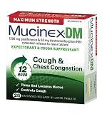 Mucinex Max Strength Dm Expectorant & Cough Suppressant, Bi-Layer Tablets, 28-Count