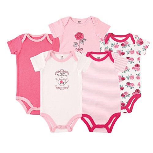 Hudson Baby 5-Pack Hanging Bodysuit