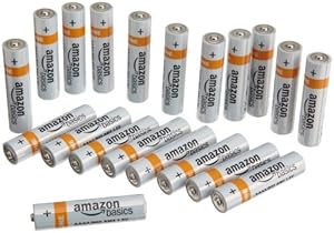 AmazonBasics AAA Alkaline Batteries (Pack of 20)