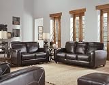 Leather Sofa Set - Amarillo Leather Furniture Set - Soflex - 2641DSET