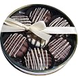 BUY : Milk Chocolate Dipped Oreo Cookies decorated with white chocolate 7 Oreo Assortment