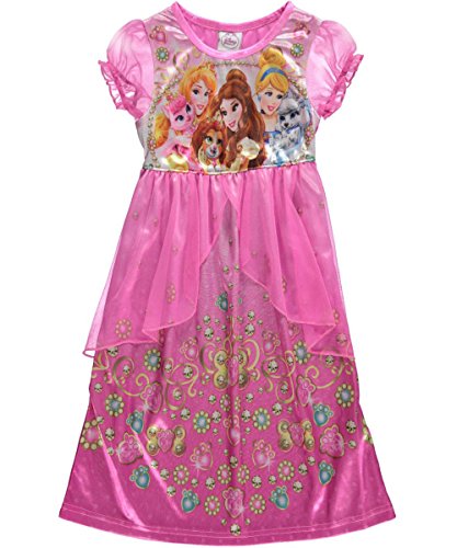 Disney Princess Palace Pets Girls Pink Nightgown