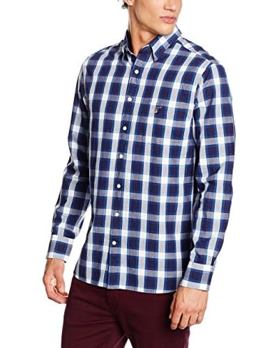 GANT Hemd Plaid Pin Dot Reg. Hidden Bd