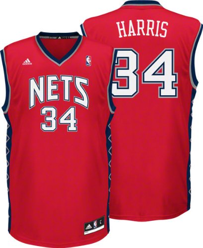 Adidas New Jersey Nets Devin Harris New Revolution 30 Replica Road Jersey Extra Large
