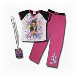Disney Camp Rock Shane "Rock It" pajama set w/ backstage pass for girls.