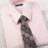 Soft Tone Dash Stripe Dress Shirt