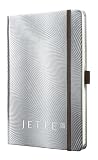 Produkt-Bild: Sigel CO719 JETTE Notizbuch Conceptum: Metallic-Effekt: Reflection Dot-Lineatur, 194 Seiten Gr&ouml;&szlig;e &auml;hnlich A5