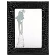 Crocodile 5" x 7" Studio Handcrafted Frame, Genuine Leather