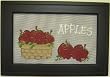 Large Painted Screen - Apples