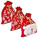 WAAO 3 Giant Bag with Gift Tag, Made of Nonwoven Poly Fabric