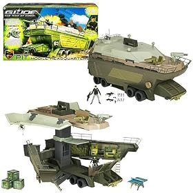GI Joe Movie PIT Mobile HQ with Hawk V1 Black Jacket