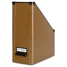 Cargo Naturals Magazine File, Nutmeg, 12-3/4 by 10 by 4-3/4-Inch