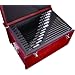 Starrett S436EXRLZ 436 Series Outside Micrometer Set, Ratchet Stop, Lock Nut, Carbide Faces, 0-12" Range, 0.001" Graduation