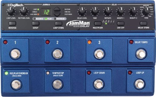DigiTech JamMan Delay Looper and Phrase Sampler