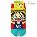 ワンピース《子供時代/ルフィ》キッズソックス☆アニメキャラクターグッズ（子供用靴下）通販☆
