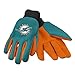 Forever Collectibles 74237 NFL Miami Dolphins Colored Palm Glove
