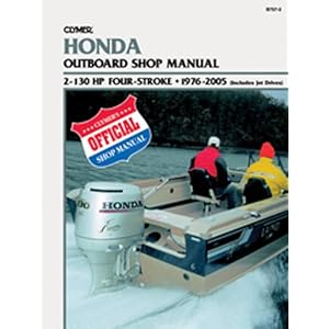 Clymer Honda 4-FeetS 2 130Hp Manual