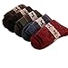 YSense Women's Thick Knit Warm Casual Wool Crew Winter Socks, 5 Piece