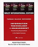 Information technology for management : transforming organizations in the digital economy