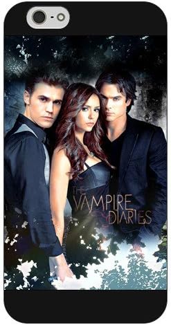 iPhone 6 plus 5.5" case, Customize Factory The Vampire Diaries Hard Frosted Black iPhone 6s plus 5.5" Case Neverfade Scratch-free Compatible case