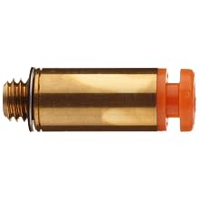 SMC KQ2S PBT One-Touch Tube Fitting, Hexagon Socket Head Adapter, Tube OD x UNF Male with Brass Threads