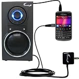 Enceinte portable amplifiée à batterie intégrée haute puissance pour Blackberry Curve 9360