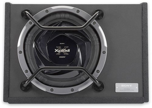 Sony XS LB10S Shallow mount sealed truck enclosure with one 10 subwoofer