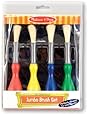 Melissa & Doug Jumbo Paint Brushes (set of 4)