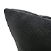 Deconovo Decorative Pillows Case Sofa Pillow Cases 18 x 18 Inch Grey Throw Toss Pillow Covers for Office Dark Grey
