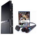 Playstation 2 - Konsole Black Slim+Singstar R&B