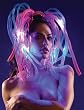 Total Madness LIGHT UP Head Piece Costume