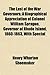 The Last of the War Governors; A Biographical Appreciation of Colonel William Sprague, Governor of Rhode Island, 1860-1863, with Special