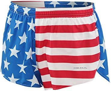 BOA Men's 1" Elite Split Leg Short USA Small