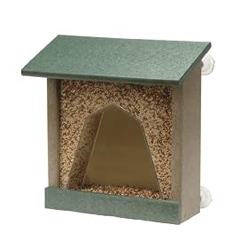 Heritage Farms Eco-Friendly Window Bird Feeder by