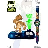 Ben 10 Alien Force Projection Alarm Clock & LCD Watch Gift Set