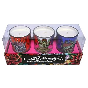 Ed Hardy Candle 3 Pack Votive