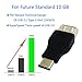 Type C Adapter, KingAcc(TM) Hi-speed USB3.1 Type C Male to USB3.0 Standard Type A Female Data Sync & Charging Adapter USB3.1 Type C USB-C Adapter for Apple New Macbook 12In, Nokia N1, and More