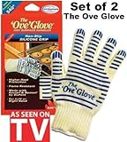 Ove Glove Hot Surface Handler,Oven Mitt (Set of 2)