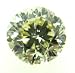 round Cut Loose Diamond (1.3 Ct, NATURAL FANCY YELLOW Color ,SI2 Clarity)