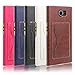 Blackberry Priv Case,Kupx Blackberry Priv Pu Leather Wallet Protective Cases With Stand Card Holder For Blackberry Priv With 1 Screen Protector White