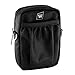 WinBridge Voice Amplifiers Speaker Carry Case Cover Bag with Mesh Pocket Zip And Snap Hook Fit USB Cable Wall Charger Phone WB010