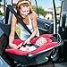 Sidekick Waterproof CAR SEAT Cover - Premium Baby CAR SEAT Protector Under Car Seat Durable Anti Slip Car Seat Mat for Leather Seats - Mesh Storage Pocket