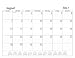 House of Doolittle Economy Desk Pad Refill for HOD128, 17 Months August 2011 to December 2012, Recycled, (HOD129)
