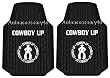 Cowboy Up 2 Pc Front Floor Mats Set