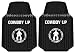 Cowboy Up 2 Pc Front Floor Mats Set