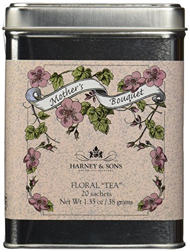 1 X Harney and Sons Fine Teas Mother's Bouquet in Tin, 20 Sachets